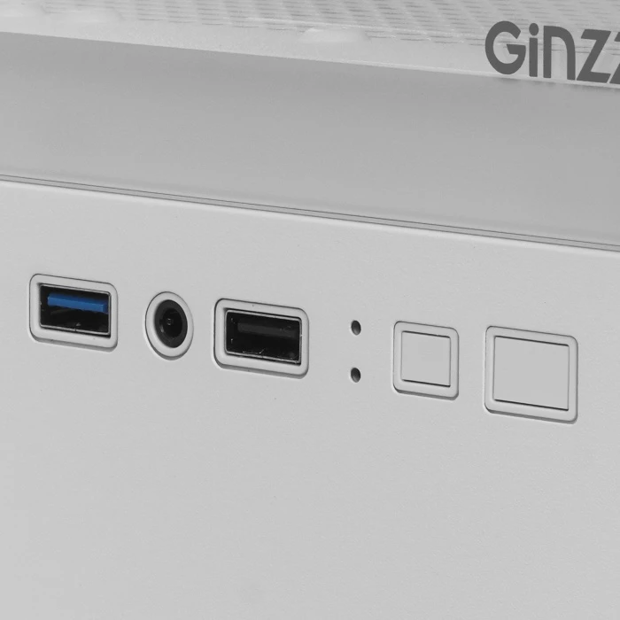 Корпус GiNZZU CL411 белый, Mini-Tower