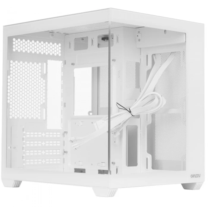 Корпус GiNZZU V410 белый, Mini-Tower