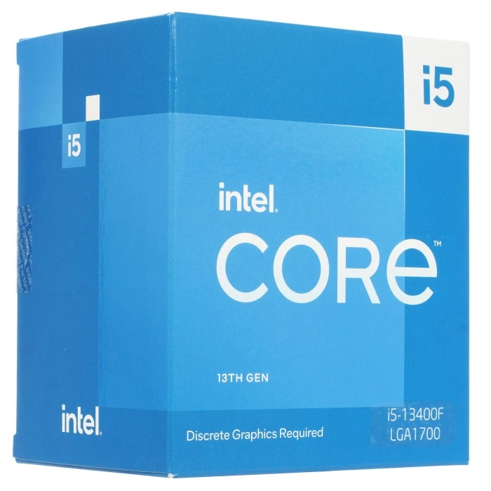 Процессор Intel Core i5-13400F, BOX, LGA 1700