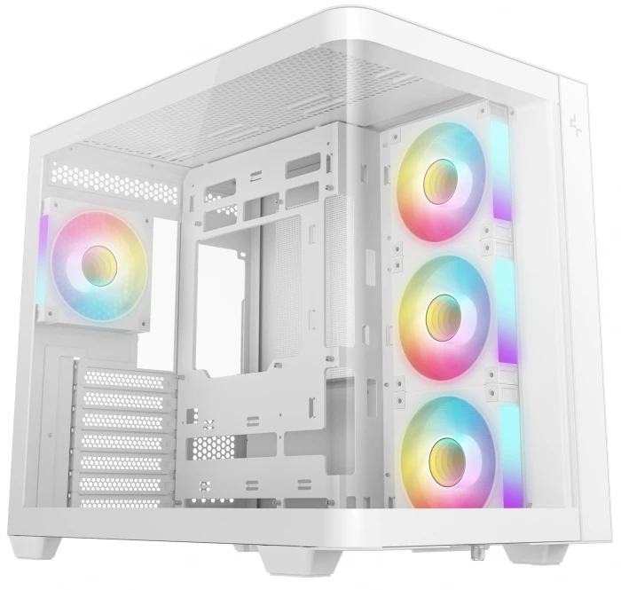 Корпус DEEPCOOL CG530U 4F белый, Mid-Tower