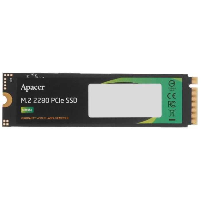 SSD накопитель Apacer AS2280Q4X 1Tb M.2 NVMe, AP1TBAS2280Q4X-1