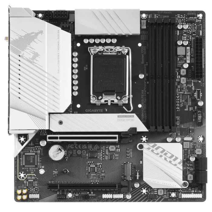 Мат. плата GIGABYTE B760M AORUS ELITE AX, LGA 1700
