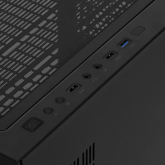 Корпус GiNZZU GL720 черный, Mid-Tower