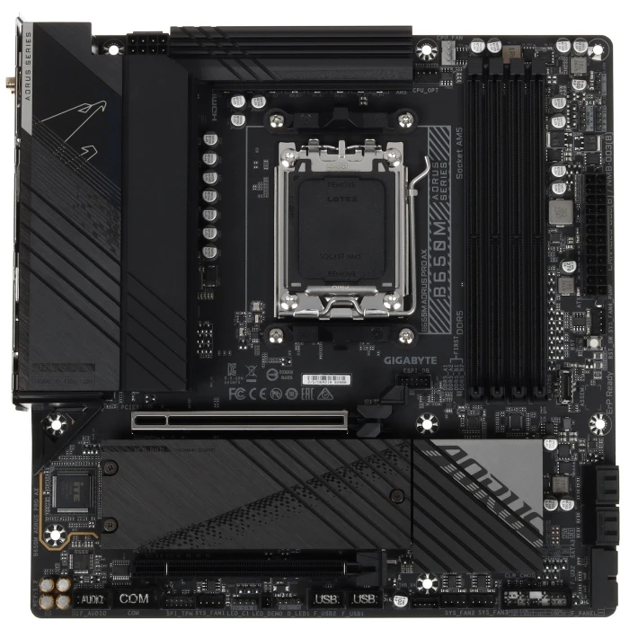 Мат. плата GIGABYTE B650M AORUS PRO AX, AM5