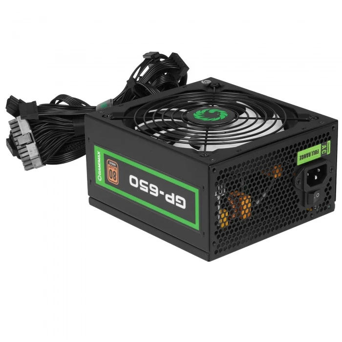 Блок питания GameMax GP-650  черный