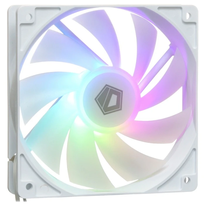 Вентилятор ID-COOLING XF Series белый, XF-120-ARGB-W