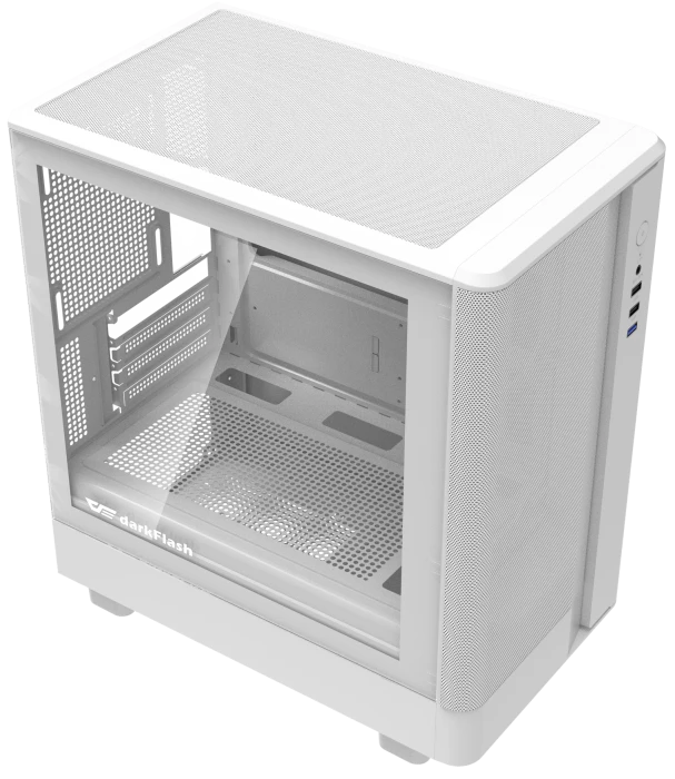 Корпус DarkFlash DB330M Mesh белый, Mini-Tower