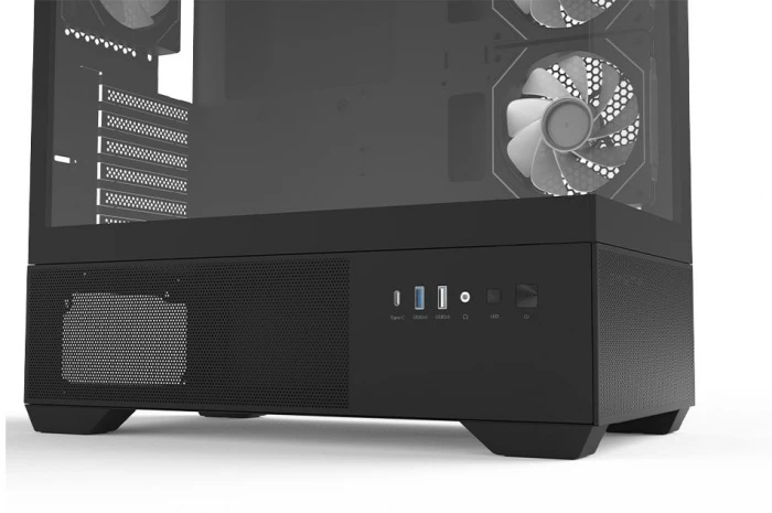 Корпус ZALMAN Chronix черный, Mid-Tower