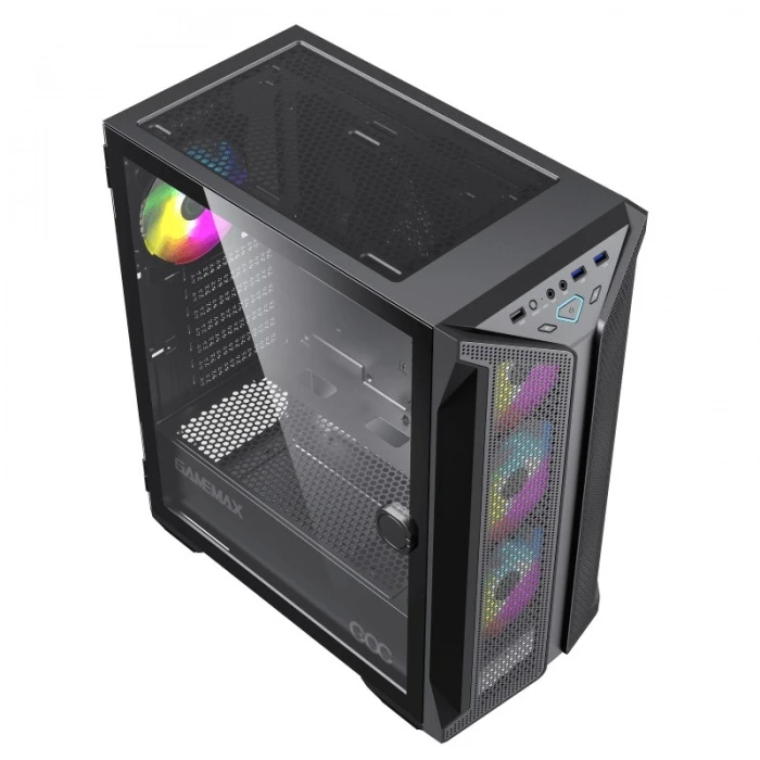 Корпус GameMax Brufen C1 черный, Mid-Tower