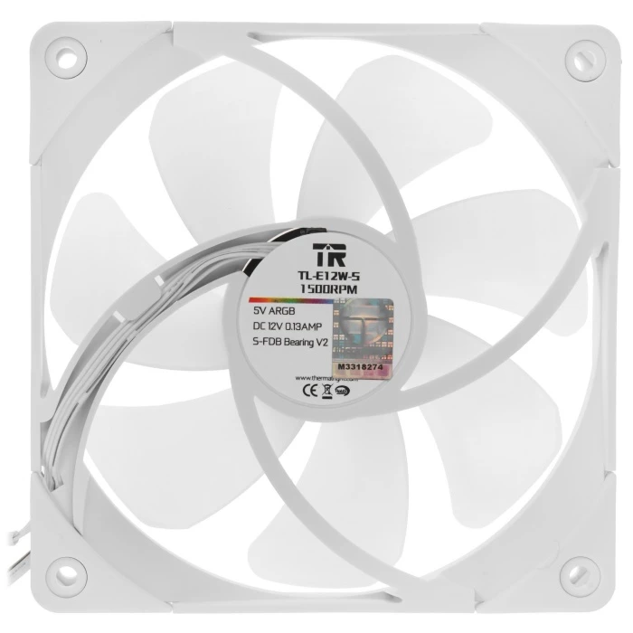 Комплект вентиляторов Thermalright TL-E12W-S x3 белый