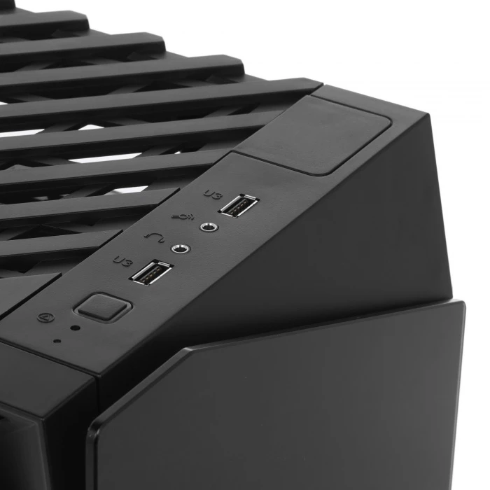 Корпус SilverStone Lucid LD03 черный, Mini-Tower