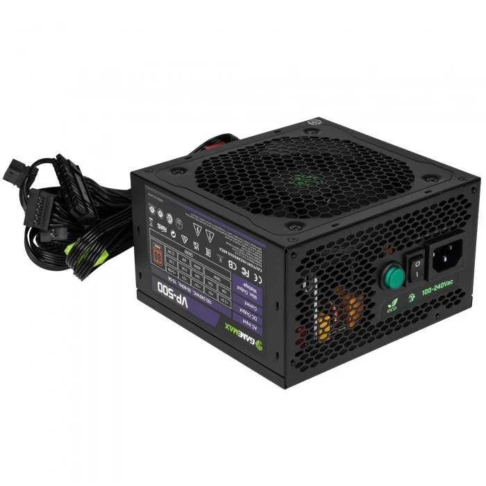Блок питания GameMax VP-500  черный