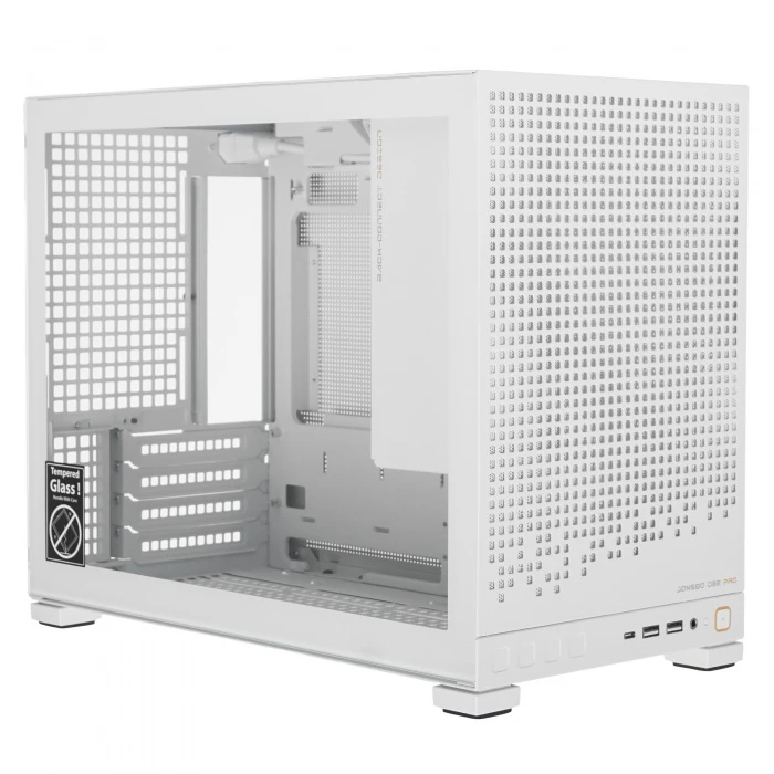 Корпус JONSBO D32 PRO белый, Mini-Tower