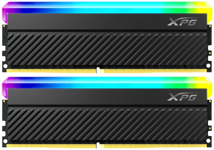 Оперативная память ADATA XPG SPECTRIX D45G RGB 16Gb 3200Mhz, KIT 2*8Gb, AX4U32008G16A-DCBKD45G
