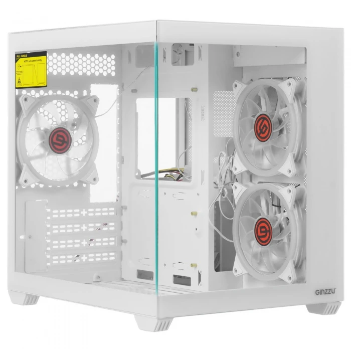 Корпус GiNZZU V460 белый, Mini-Tower