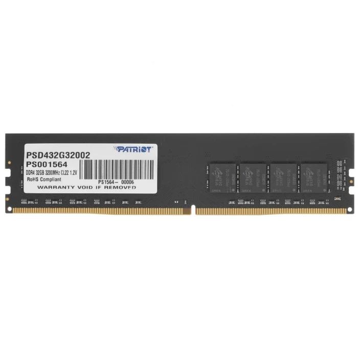 Оперативная память Patriot Signature Line 32Gb 3200Mhz, PSD432G32002