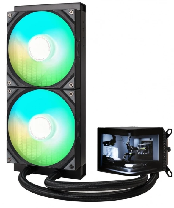 Система охлаждения TRYX PANORAMA ARGB 280 черная, L-P280A-AS2M-G0K