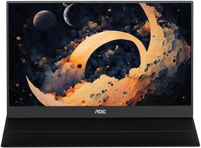 Монитор AOC 16T20, 15.6", черный