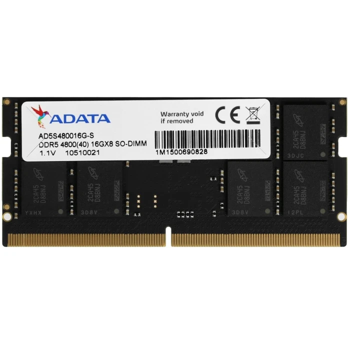 Оперативная память ADATA 16Gb 4800Mhz, AD5S480016G-S