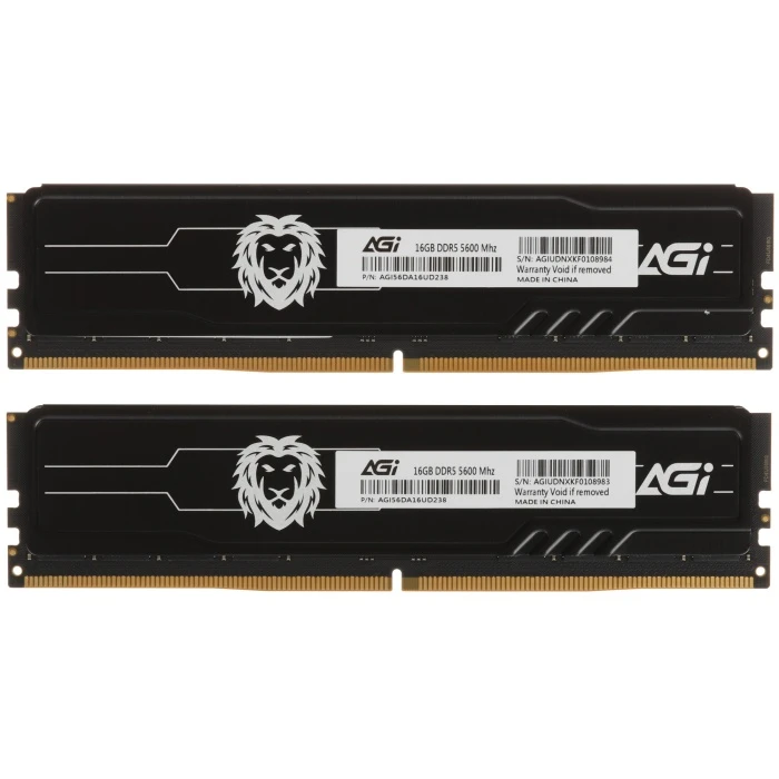 Оперативная память AGI UD238 32Gb 5600Mhz, KIT 2*16Gb, AGI56DA16UD238