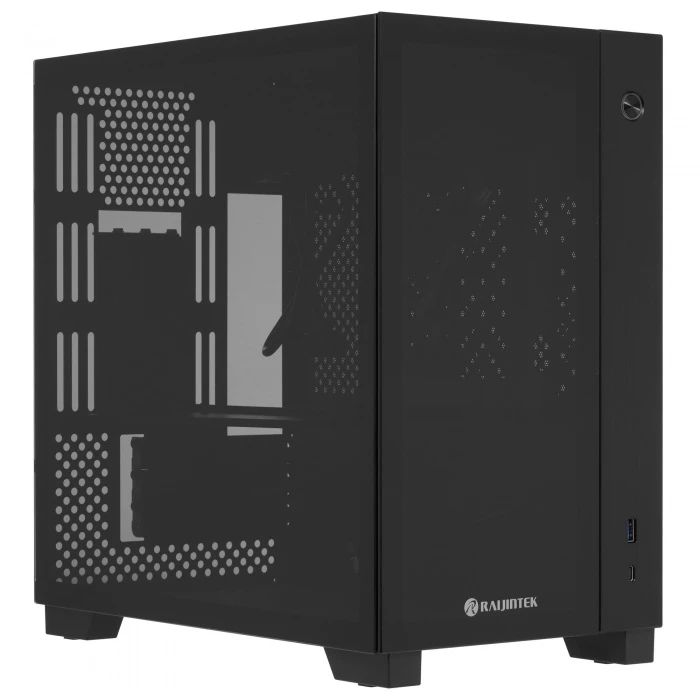 Корпус RAIJINTEK PAEAN MINI черный, Mini-Tower