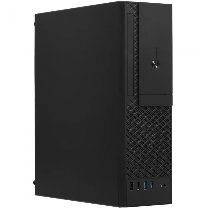 Корпус Foxline FL-1001 черный, компактный (SFF)