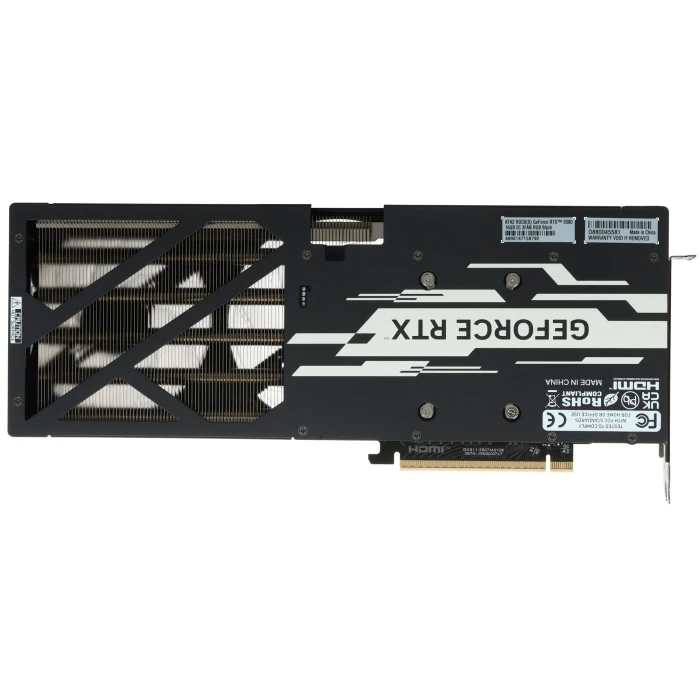 Видеокарта KFA2 GeForce RTX 5080 ROCK(X) OC 3FAN RGB Black 16Gb