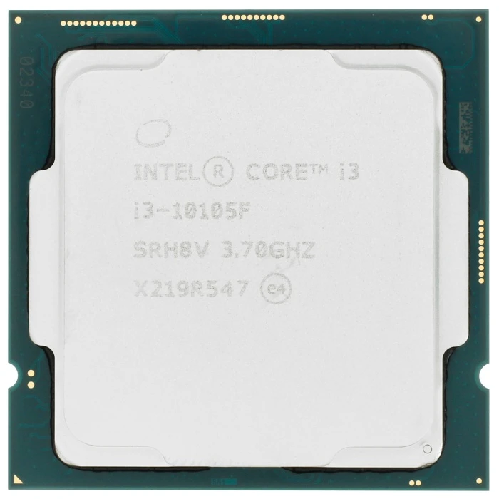 Процессор Intel Core i3-10105F, OEM, LGA 1200