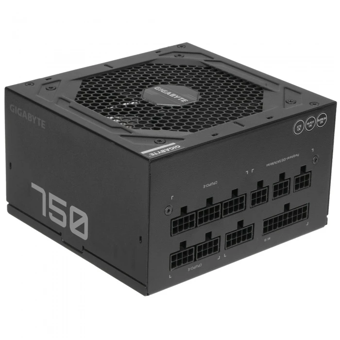 Блок питания GIGABYTE P750GM черный, 28200-P750G-1EUR