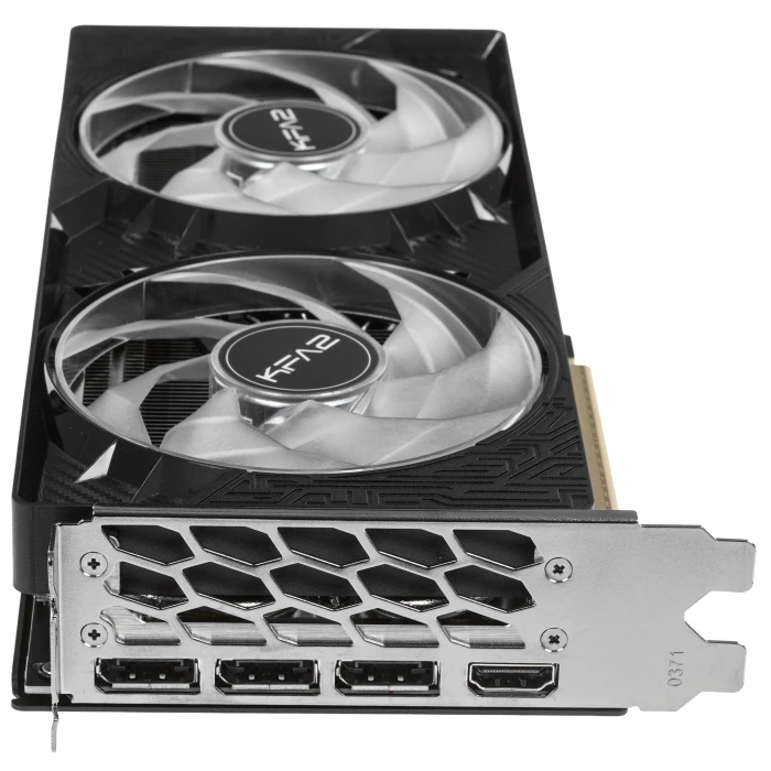 Видеокарта KFA2 GeForce RTX 5060 Ti CORE OC 2FAN LED Black 16Gb