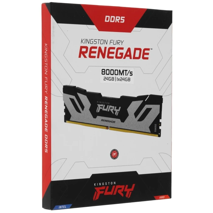 Оперативная память Kingston FURY Renegade Silver 24Gb 8000Mhz, KF580C38RS-24