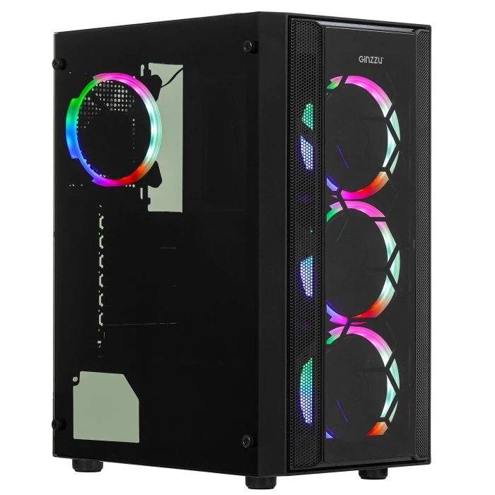 Корпус GiNZZU CL260 черный, Mid-Tower