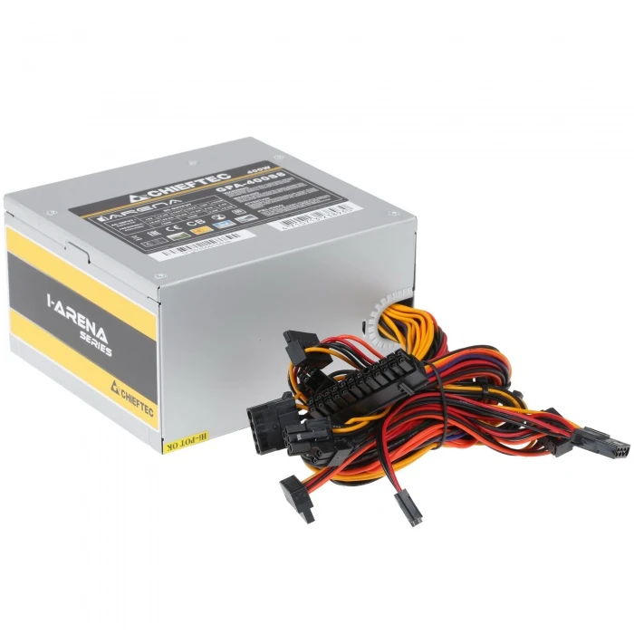 Блок питания Chieftec iARENA 400W серый, GPA-400S8