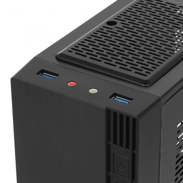 Корпус Chieftec UNI черный, Slim