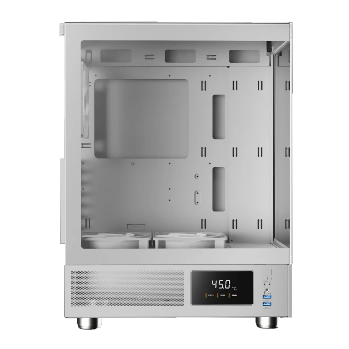 Корпус GAMDIAS ATLAS E1 белый, Mid-Tower
