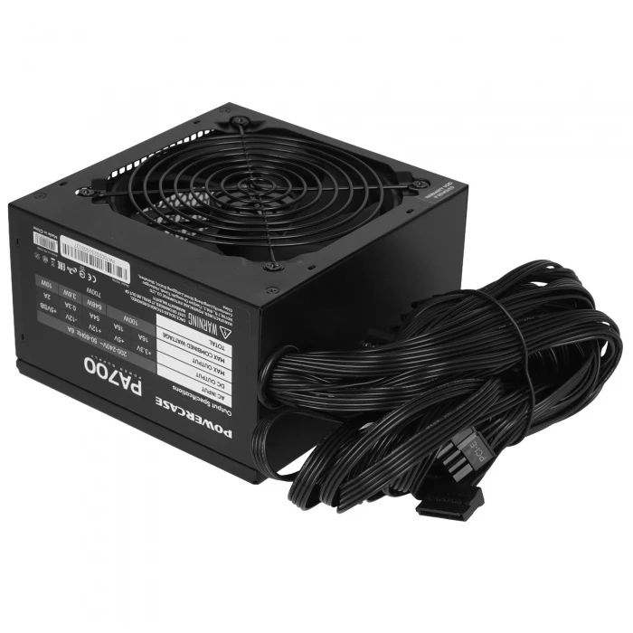Блок питания PowerCase PA700 черный, PA-700SI