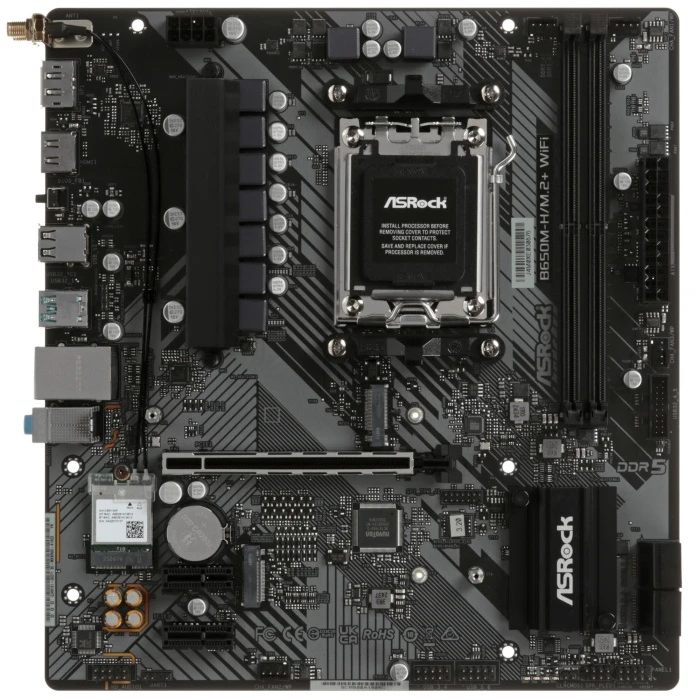 Мат. плата ASRock B650M-H/M.2+ WiFi, AM5