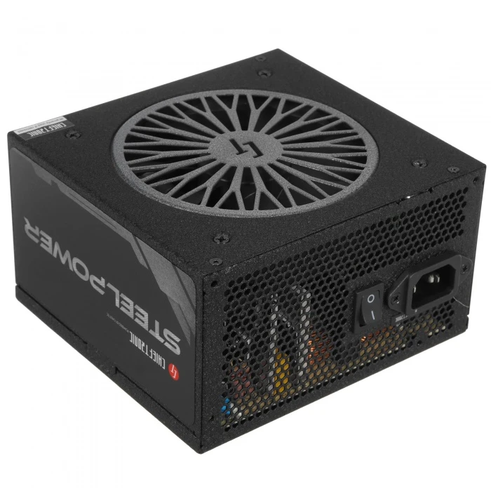 Блок питания Chieftec SteelPower 550W серый, черный, BDK-550FC