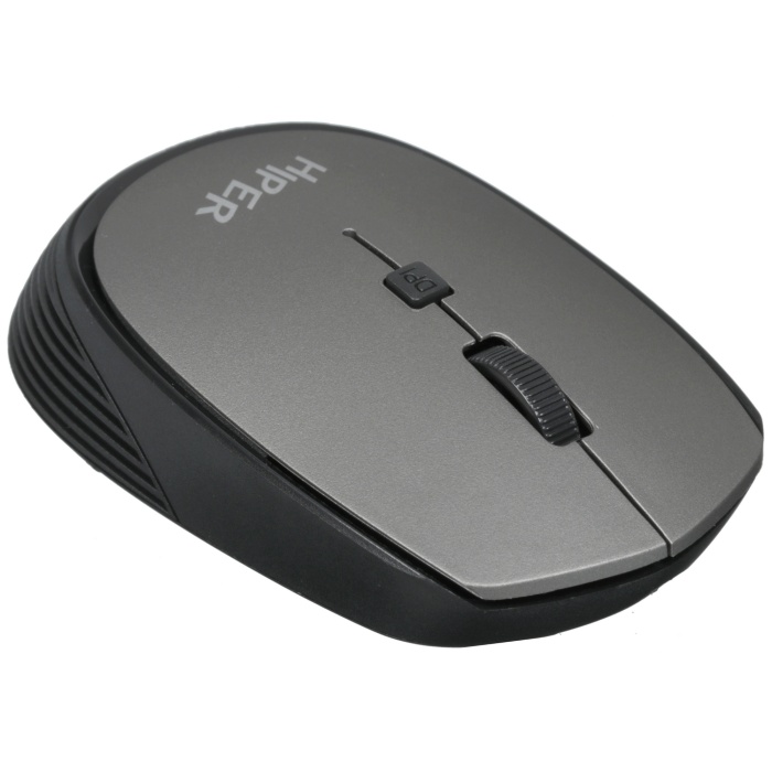 Мышь HIPER HOMW-081, серый