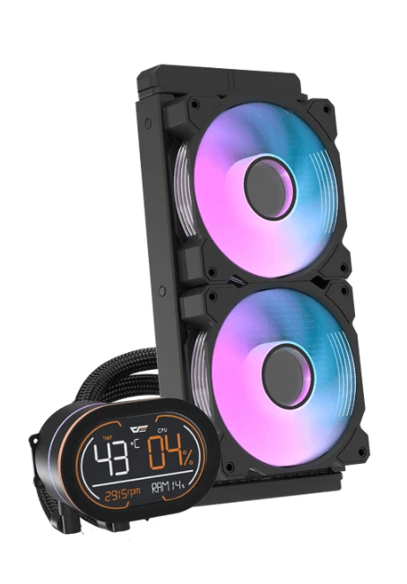 Система охлаждения DarkFlash DH240D черная, DH240D BLACK
