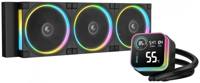 Система охлаждения DEEPCOOL LQ360 ULTRA ARGB черная