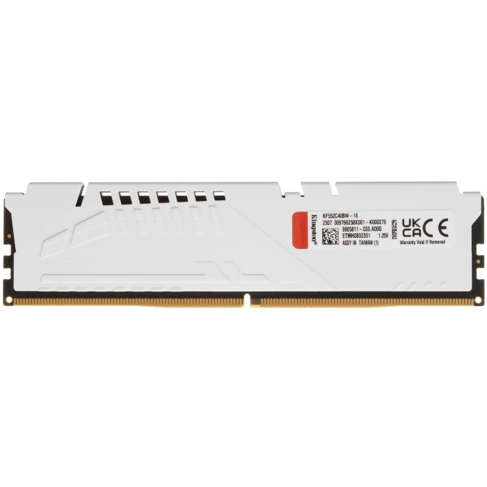 Оперативная память Kingston FURY Beast White 16Gb 5200Mhz, KF552C40BW-16