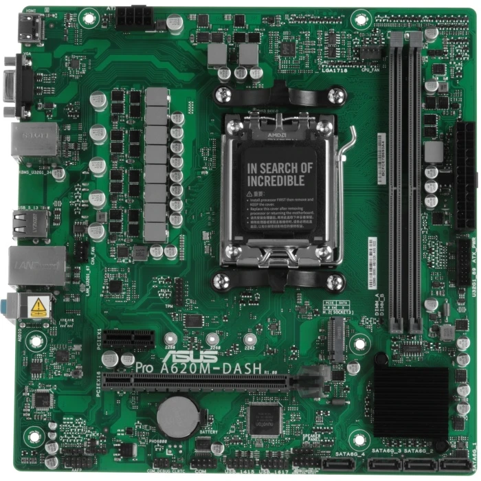 Мат. плата ASUS Pro A620M-DASH-CSM, AM5