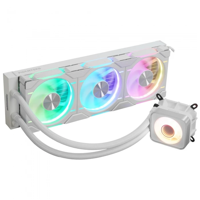 Система охлаждения Phanteks Glacier One 360D30 X2 белая, PH-GO360D30_DWT02
