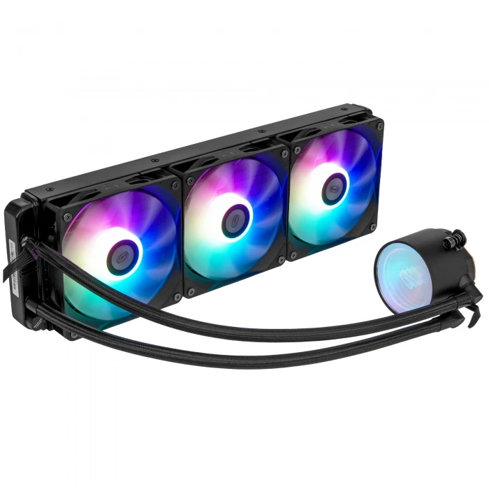 Система охлаждения PCCooler DA360 ARGB черная, DA360-BKAWXX-GL