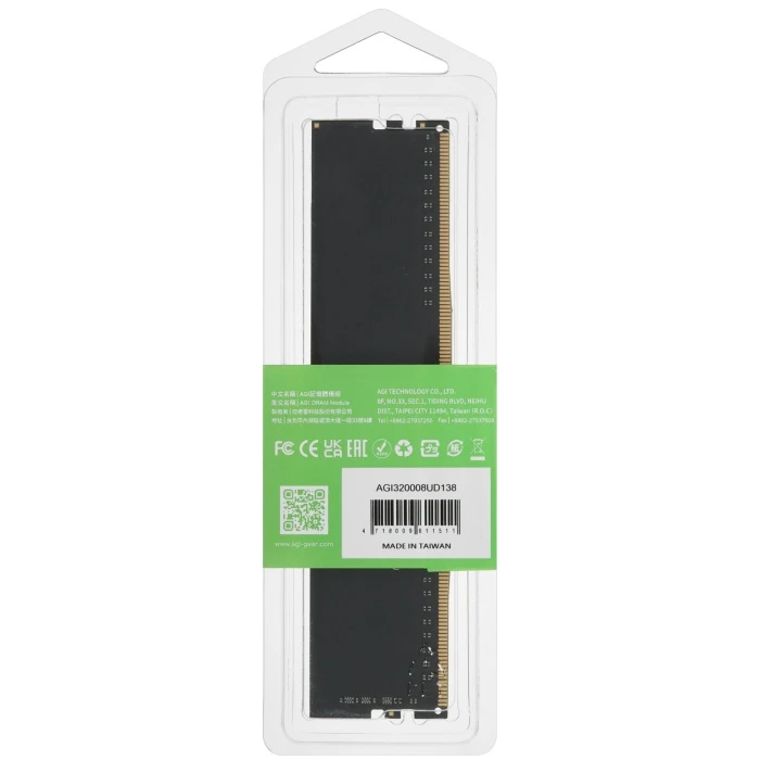 Оперативная память AGI UD138 8Gb 3200Mhz, AGI320008UD138