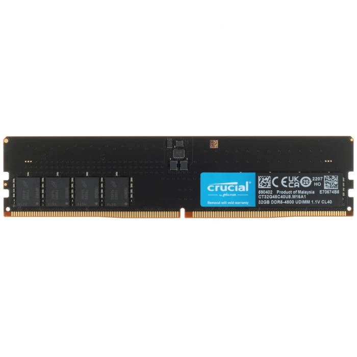 Оперативная память Crucial 32Gb 4800Mhz, CT32G48C40U5