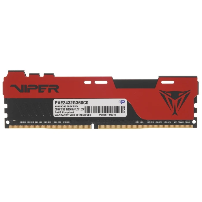 Оперативная память Patriot Viper Elite II 32Gb 3600Mhz, PVE2432G360C0