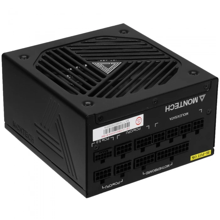 Блок питания MONTECH TITAN GOLD 850 черный, TIS0124