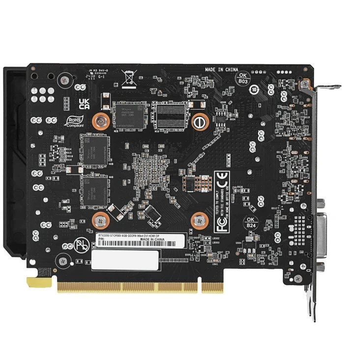 Видеокарта Palit GeForce RTX 3050 StormX 6Gb
